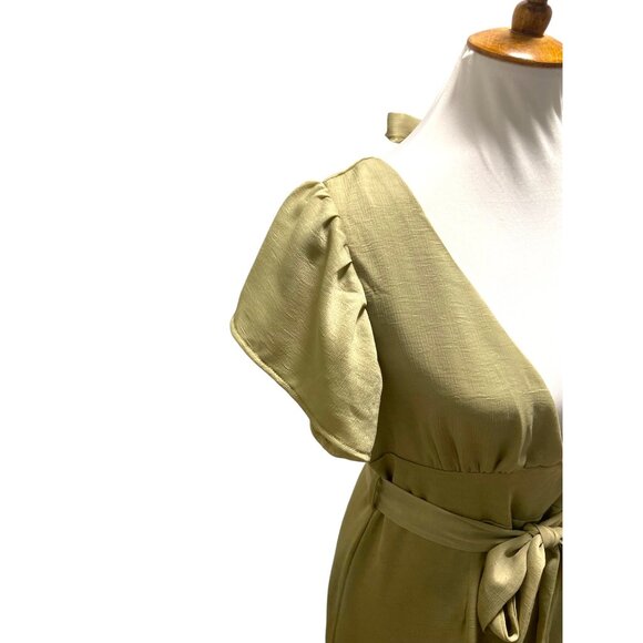 Petal & Pup Orin Jumpsuit Beige Size 8 NWT - Picture 9 of 15